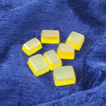 نگین چهارگوش شرف شمس سایز کوچک زنانه و مردانه + حکاکی - Image 2