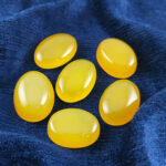 نگین بیضی شرف شمس مناسب گردن بند زنانه و مردانه + حکاکی - Image 3