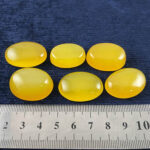 نگین بیضی شرف شمس مناسب گردن بند زنانه و مردانه + حکاکی