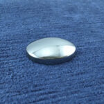 نگین بیضی حدید صینی سایز ۱۵*۲۰ زنانه و مردانه + حکاکی - Image 2