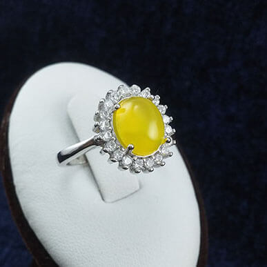 انگشتر نقره زنانه شرف شمس