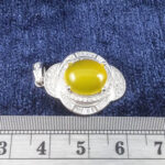 گردنبند زنانه طرح ستاره با نگین شرف شمس + حکاکی - Image 4