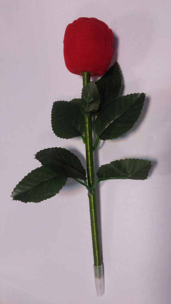 جعبه انگشتر طرح گل سرخ - Image 2