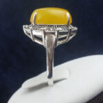 انگشتر نقره زنانه طرح خاتون