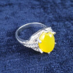 انگشتر نقره زنانه طرح شیوا