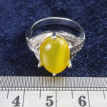 انگشتر نقره زنانه طرح شیوا