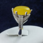 انگشتر نقره زنانه طرح شیوا