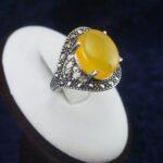 انگشتر نقره زنانه طرح سایرینا