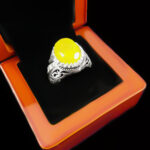 جعبه انگشتر زنانه و مردانه لوکس طرح چوبی - Image 2