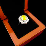 جعبه انگشتر زنانه و مردانه لوکس طرح چوبی - Image 3