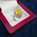 جعبه انگشتر زنانه و مردانه لوکس طرح چوبی - Image 2