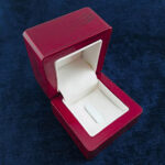 جعبه انگشتر زنانه و مردانه لوکس طرح چوبی - Image 4