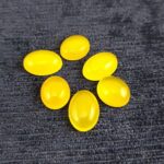 نگین بیضی شرف شمس سایز متوسط زنانه و مردانه + حکاکی - Image 3