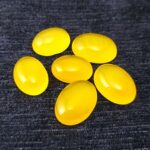 نگین بیضی شرف الشمس سایز بزرگ زنانه و مردانه+ حکاکی - Image 3