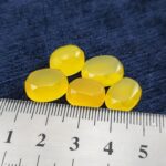 نگین بیضی الماس تراش شرف الشمس سایز متوسط زنانه و مردانه+ حکاکی