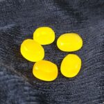 نگین بیضی الماس تراش شرف الشمس سایز متوسط زنانه و مردانه+ حکاکی - Image 3