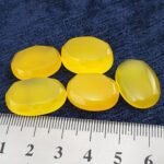 نگین بیضی الماس تراش شرف الشمس سایز بزرگ زنانه و مردانه+ حکاکی