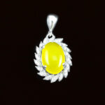 گردنبند شرف شمس نقره زنانه طرح نیوشا + حکاکی - Image 3