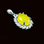 گردنبند شرف شمس نقره زنانه طرح نیوشا + حکاکی