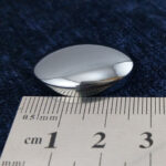 سنگ حدید صینی بیضی سایز گردنبندی زنانه و مردانه + حکاکی