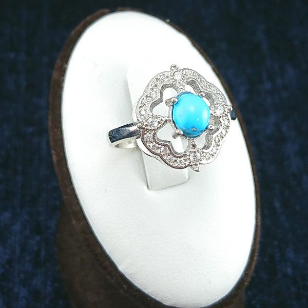 ۲۱۰۱۵۳ انگشتر فیروزه زیبا