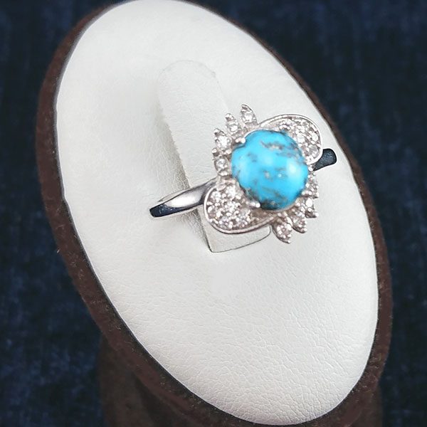 ۲۱۰۲۳ مدل انگشتر فیروزه دخترانه شیک