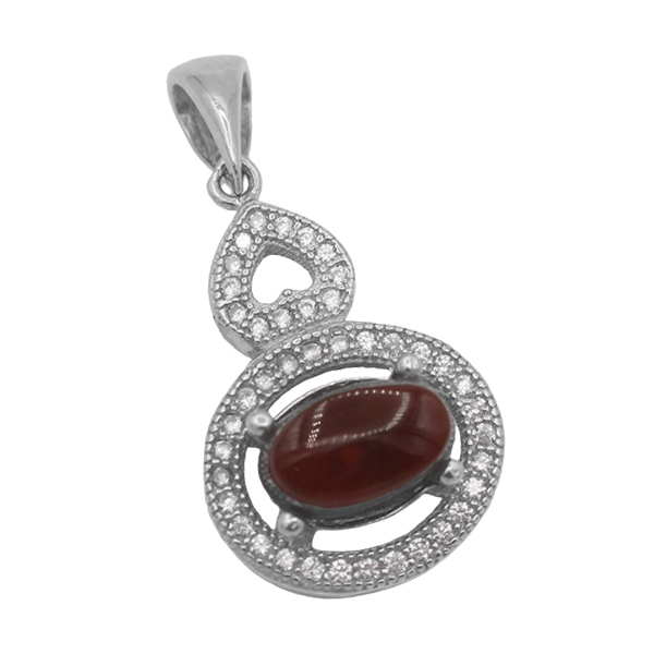 4-3-010-agate-necklaces-2-1 گردنبند عقیق یمنی سرخ زنانه نقره