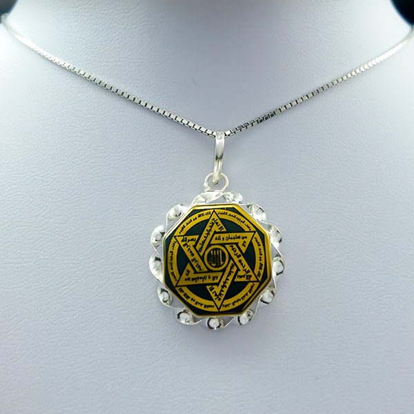 گردنبند حدید خاتم سلیمان 4