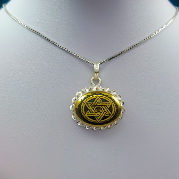 گردنبند بیضی خاتم سلیمان 2