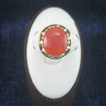 انگشتر نقره مردانه طرح بهروز با سنگ عقیق یمنی سرخ - Image 3