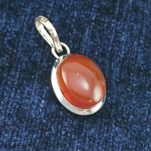 گردنبند عقیق یمنی سرخ زنانه مردانه نقره مجلسی