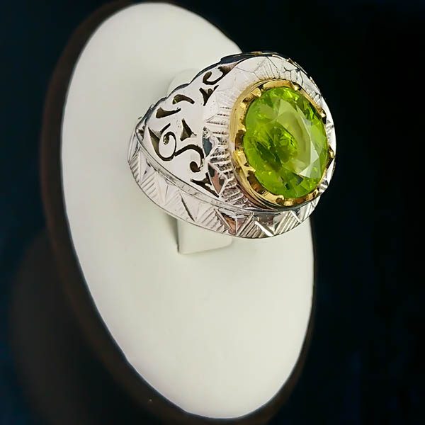 مدل انگشتر زبرجد پسرانه اصلی