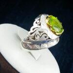 انگشتر زبرجد مردانه فاخر