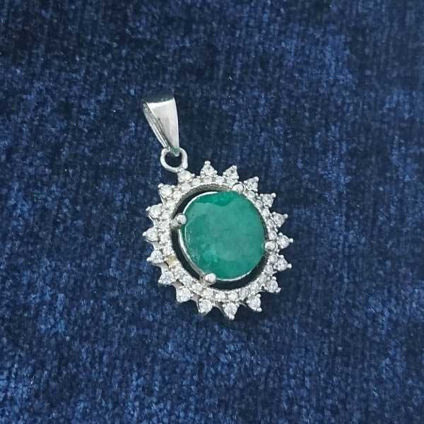 زیباترین گردنبند زمرد ارزان