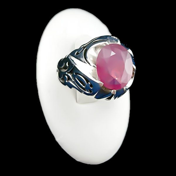 مدل انگشتر یاقوت سرخ پسرانه اصلی