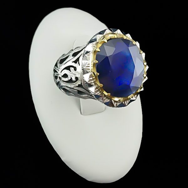 بهترین انگشتر یاقوت کبود نفیس