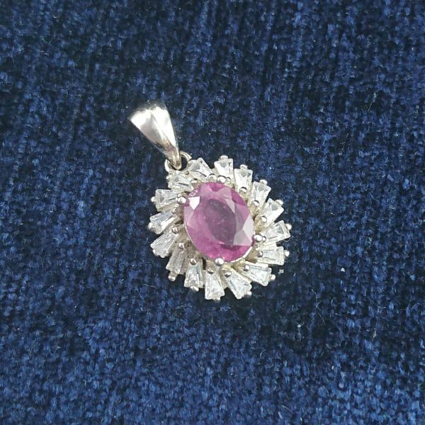 انواع گردنبند یاقوت سرخ دخترانه فانتزی