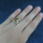 انگشتر نقره مردانه طرح پدرام با سنگ الکساندریت - Image 6