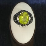 انگشتر نقره مردانه طرح پدرام با سنگ الکساندریت - Image 4