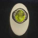 انگشتر نقره مردانه طرح فاخر سینا با سنگ الکساندریت - Image 6