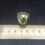 انگشتر نقره مردانه فاخر طرح شهرام با سنگ الکساندریت - Image 3