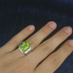 انگشتر نقره مردانه طرح کامبیز با سنگ الکساندریت - Image 2