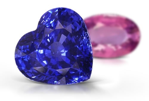 sapphire-heart یاقوت: راه تشخیص سنگ یاقوت اصل + مرجع کامل خواص انواع یاقوت 