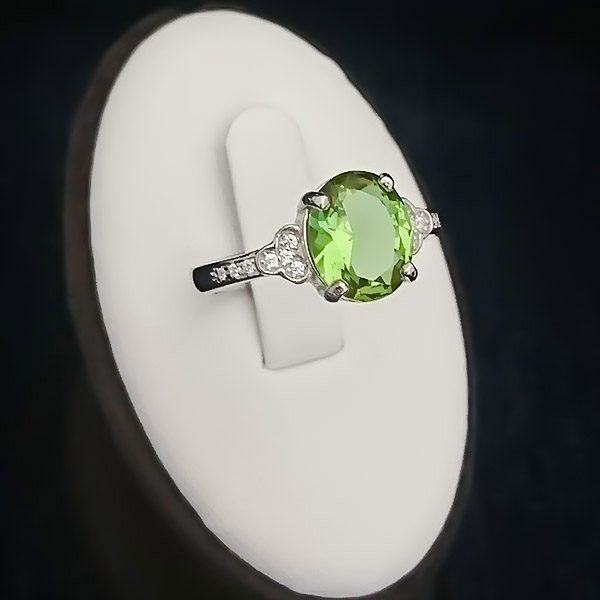 انگشتر الکساندریت زنانه نقره