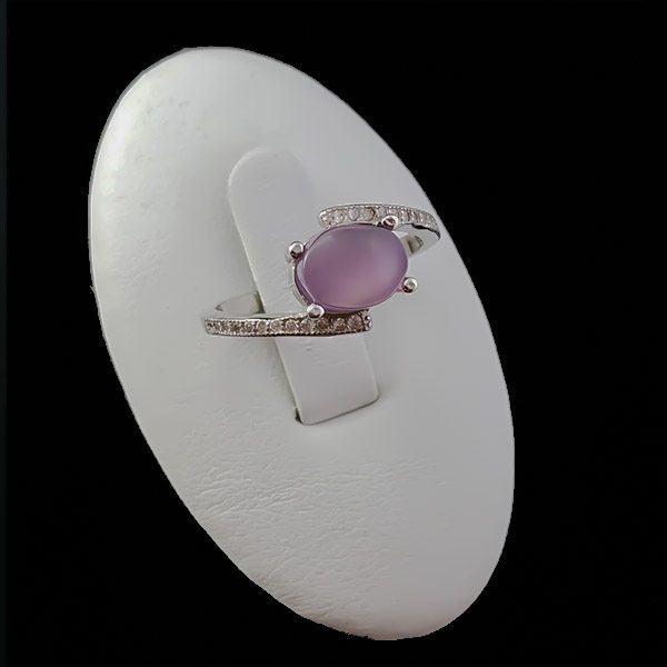 زیباترین انگشتر عقیق یمنی کبود ارزان