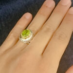 انگشتر نقره مردانه فاخر دست ساز طرح رامتین با سنگ الکساندریت - Image 3