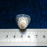 انگشتر نقره مردانه طرح سجاد با سنگ عقیق سلیمانی (باباقوری) - Image 4