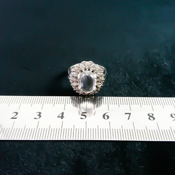 انگشتر نقره زنانه طرح درین با سنگ در نجف اصلی - Image 3