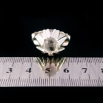 انگشتر نقره مردانه طرح آرتین با سنگ در نجف اصلی - Image 2