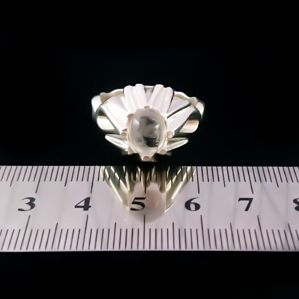 انگشتر نقره مردانه طرح آرتین با سنگ در نجف اصلی - Image 2